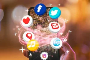 Celular con aplicaciones